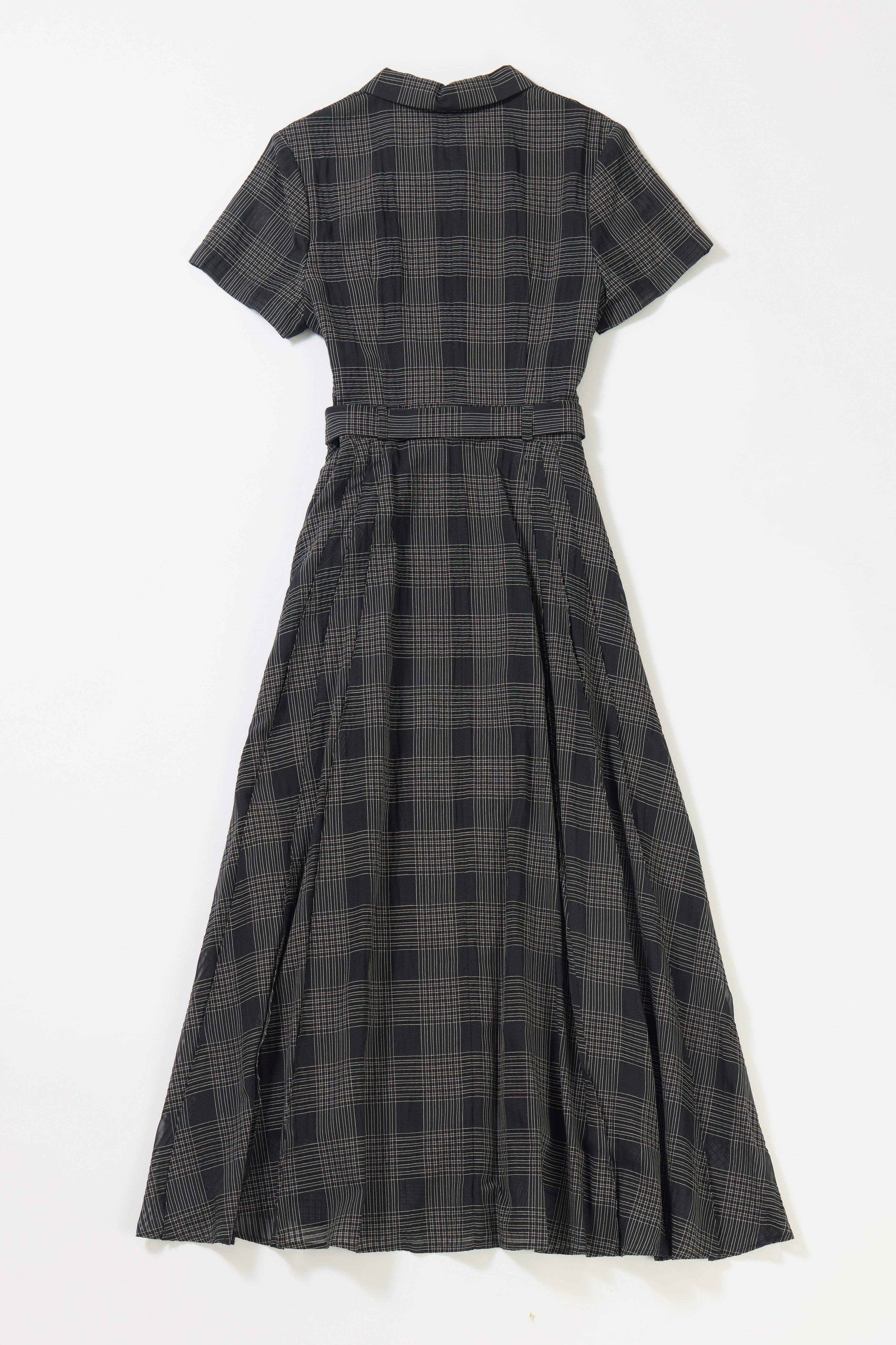 sizzle check shirt dress | COCOON