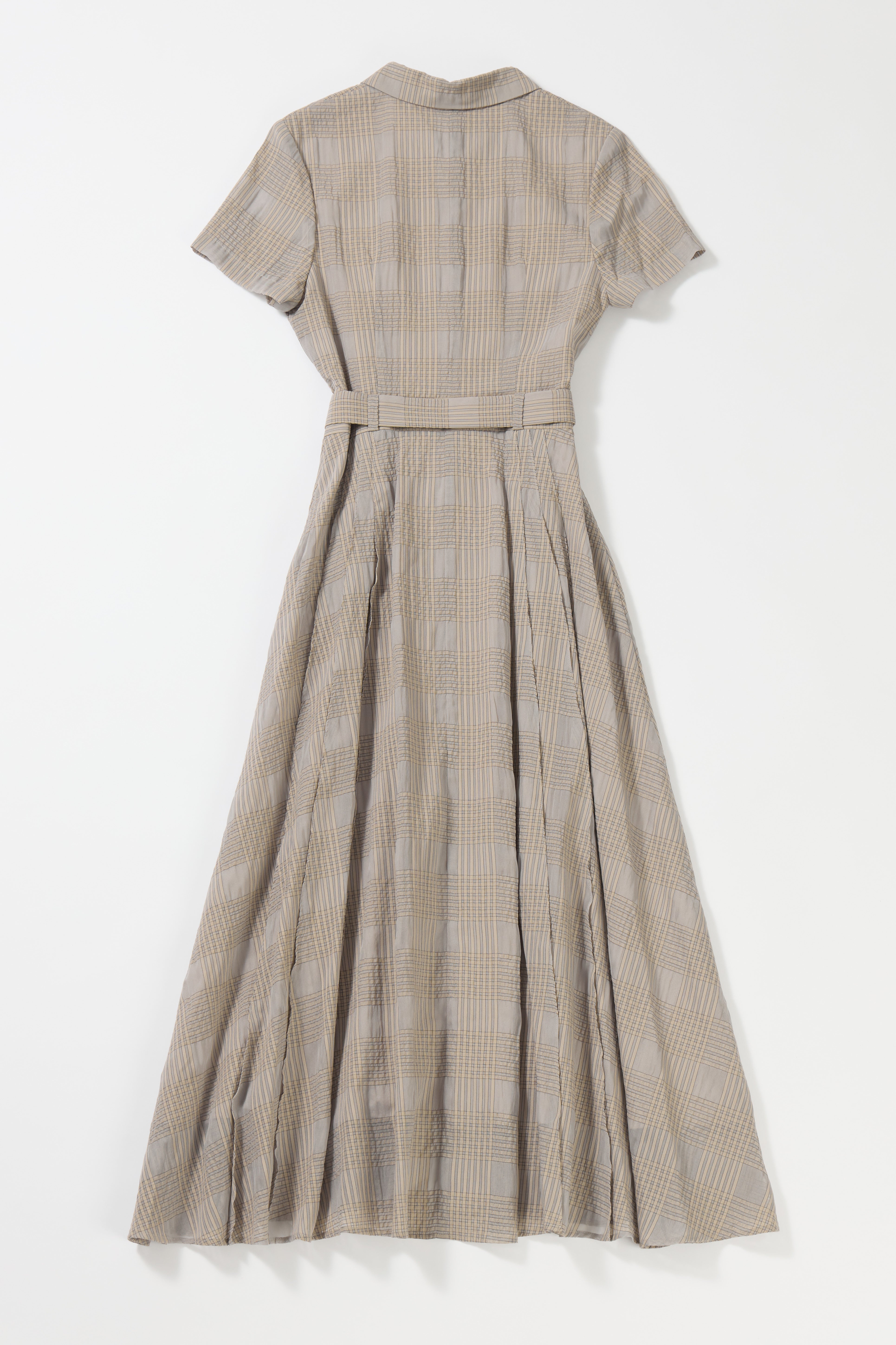 sizzle check shirt dress | COCOON