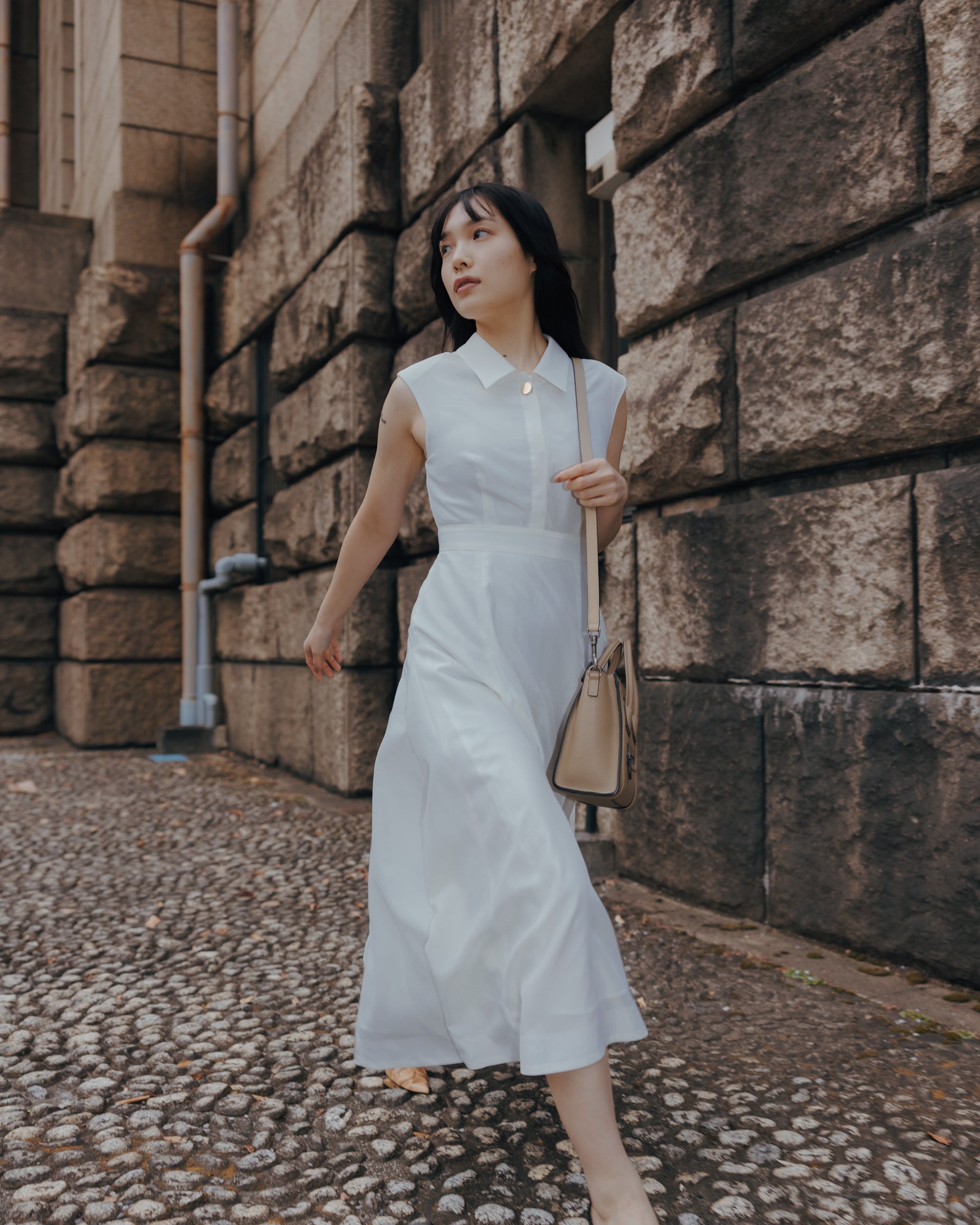 taffeta shirt dress