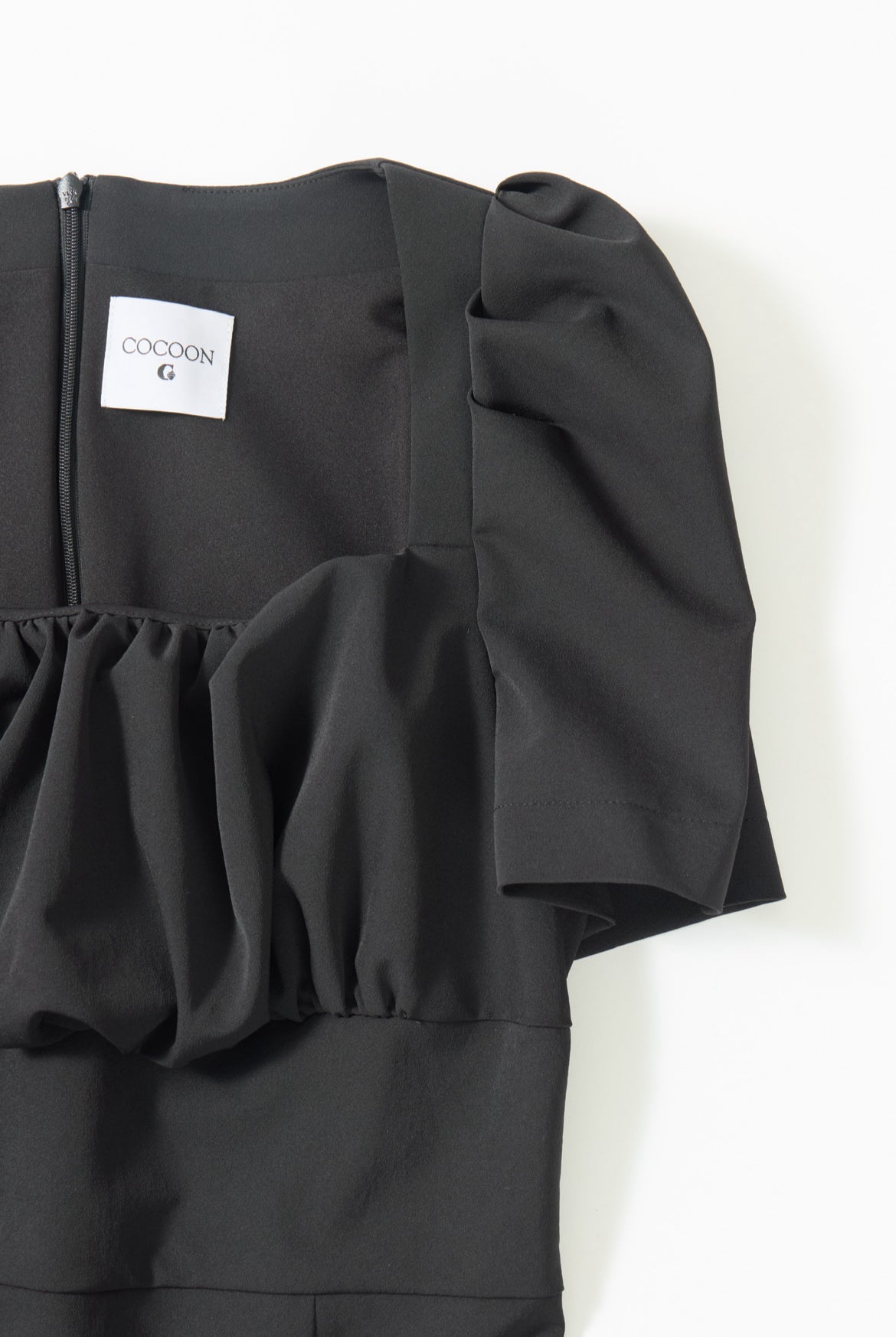 square neck dress