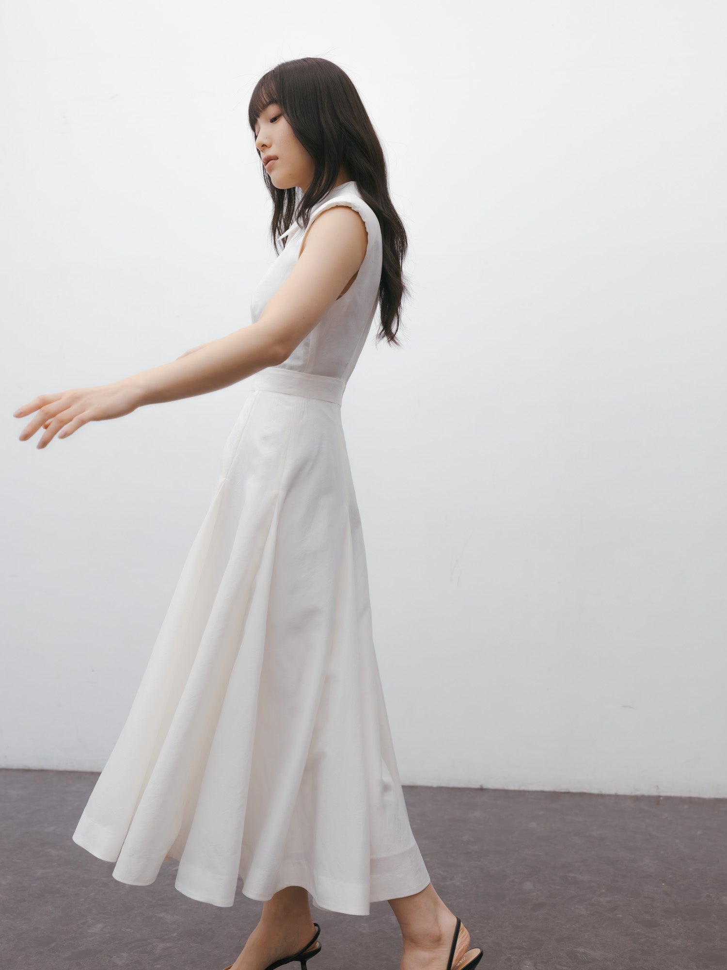 taffeta shirt dress