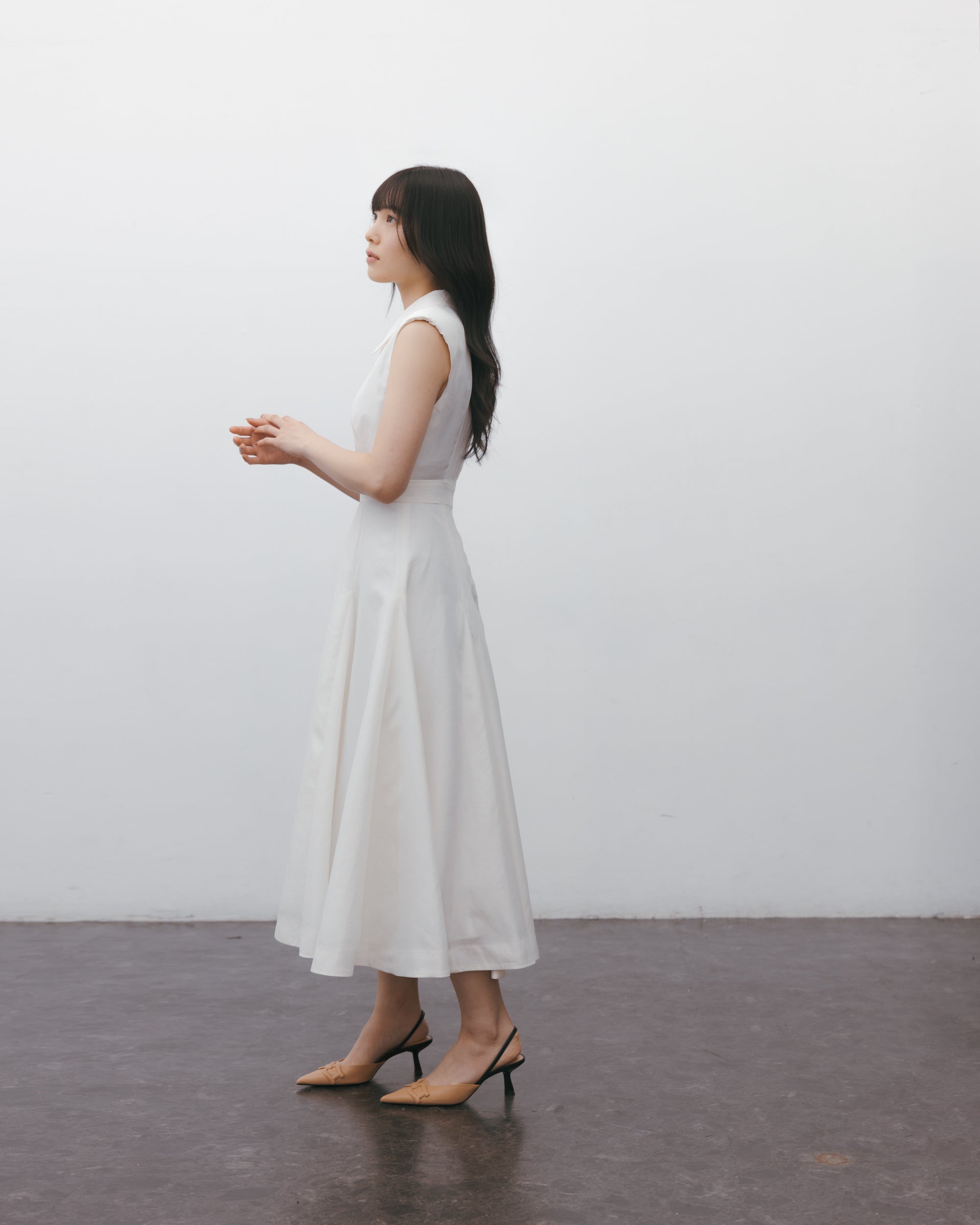 taffeta shirt dress