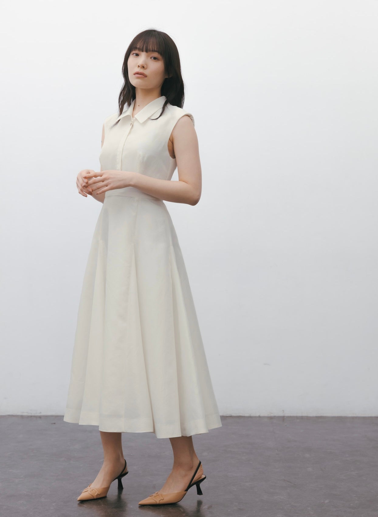 taffeta shirt dress